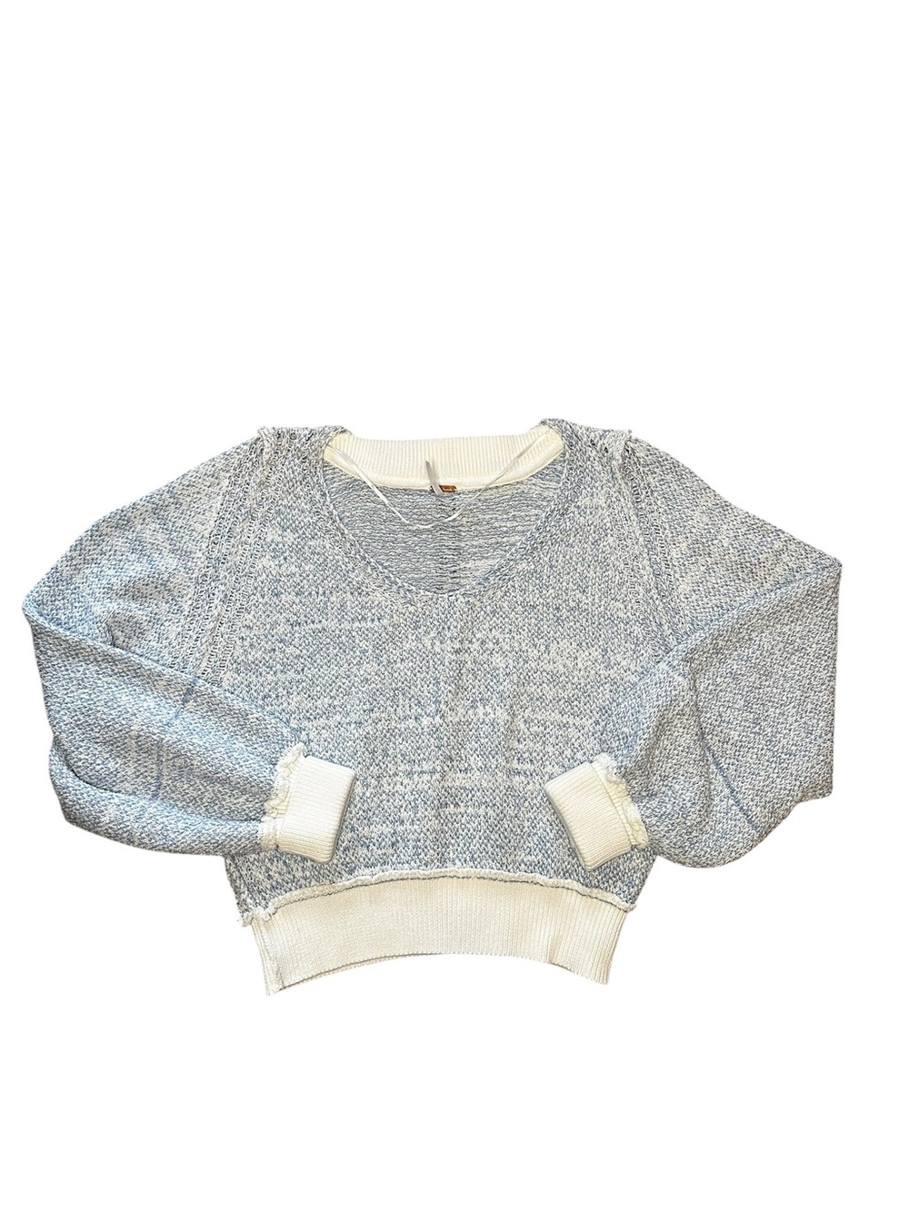 Blue free people sweater🍒